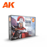 Ak Interactive 3Gen Sets - Non Metallic Metal - Steel - Gap Games