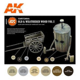 Ak Interactive 3Gen Sets - Old & Weathered Wood Volume 2 - Gap Games