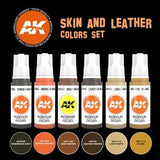 Ak Interactive 3Gen Sets - Skin And Leather Colors - Gap Games