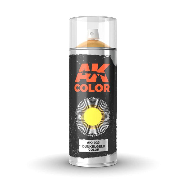 Ak Interactive - Aerosol Spray Primer - Dunkelgelb Color - Spray 150ml - Gap Games