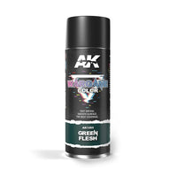 Ak Interactive - Aerosol Spray Primer - Green Flesh Spray 400ml - Gap Games