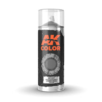 Ak Interactive - Aerosol Spray Primer - Panzergrey (Dunkelgrau) Color - Spray 150ml - Gap Games