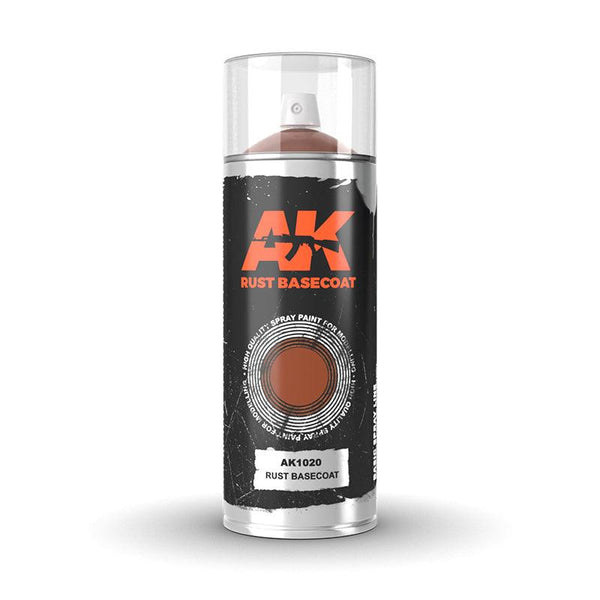 Ak Interactive - Aerosol Spray Primer - Rust Basecoat - Spray 150ml - Gap Games