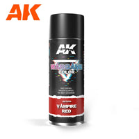 Ak Interactive - Aerosol Spray Primer - Vampire Red Spray 400ml - Gap Games