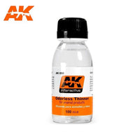 AK Interactive Auxiliaries - Odorless Turpentine 100 ml - Gap Games