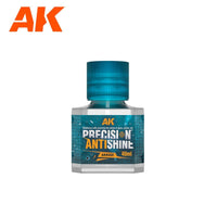 AK Interactive Auxiliaries - Precision Antishine 40ml - Gap Games