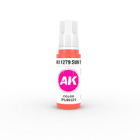 AK Interactive - Colour Punch - Sun Red 17 ml - Gap Games