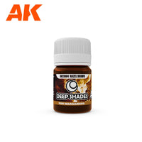 AK Interactive - Deep Shade - Hazel Brown 30ml - Gap Games