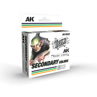 AK Interactive - The Inks - Secondary Colors Set - Gap Games