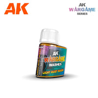 AK Interactive Washes - Light Rust Wash 35ml - Gap Games