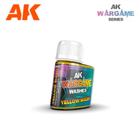 AK Interactive Washes - Yellow Wash 35ml - Gap Games