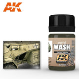 AK Interactive Weathering Products - Africa Korps Wash - Gap Games