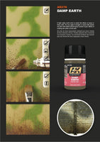 AK Interactive Weathering Products - Damp Earth Effects - Gap Games