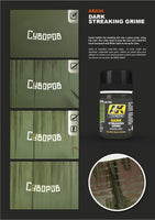 AK Interactive Weathering Products - Streaking Grime for Dark Vehicles - Gap Games