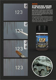 AK Interactive - Weathering Products - Streaking Grime for Panzer Grey Vehicles 35ml - Gap Games