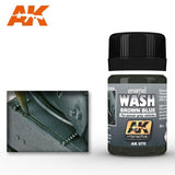 AK Interactive Weathering Products - Wash For Panzer Grey - Gap Games