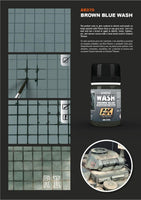 AK Interactive Weathering Products - Wash For Panzer Grey - Gap Games