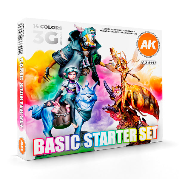 AK Interactive - 3 Gen Sets - Basic Starter Set