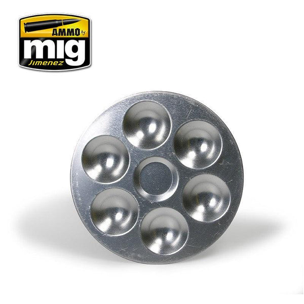 Ammo by MIG - Accessories - Aluminium Pallet (6 wells)