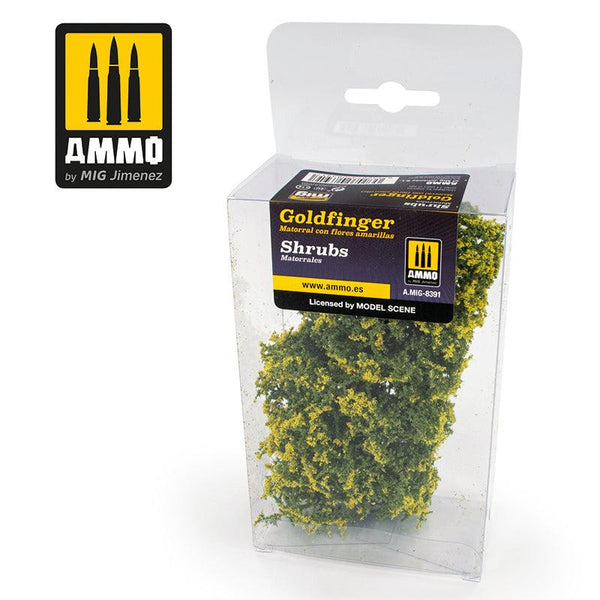 Ammo by MIG Dioramas - Shrubs - Goldfinger - Gap Games