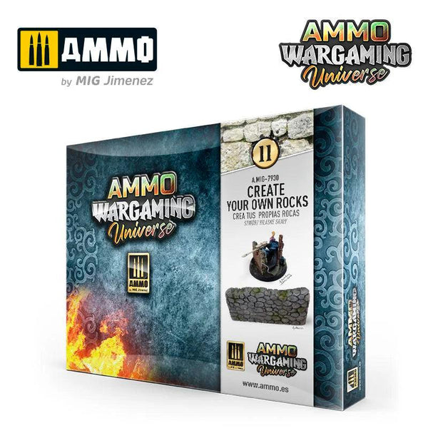 Ammo Wargaming Universe #11 Create yourown Rocks - Gap Games