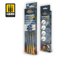 Ammo Wargaming Universe-Shaders & Washes-Brush Set - Gap Games