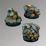 Ancient Ruins 25 mm round bases set1 (3) - Gap Games