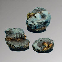 Ancient Ruins 25 mm round bases set2 (3) - Gap Games