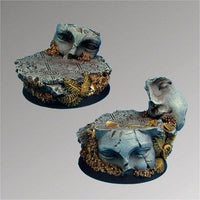 Ancient Ruins 40 mm round bases set 2 (2) - Gap Games