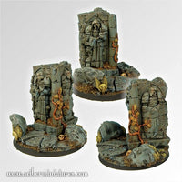 Ancient Ruins 60 mm round fly base - Gap Games