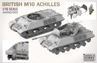 Andy's Hobby HQ 1/16 British Achilles M10 IIc Tank Destroyer Plastic Model Kit - Gap Games