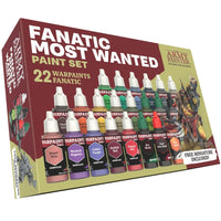 Army Painter Warpaints Fanatic - Most Wanted Paint Set - Gap Games