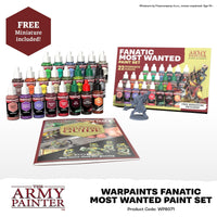 Army Painter Warpaints Fanatic - Most Wanted Paint Set - Gap Games