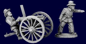 Artizan Wild West - AWW104 - Plains Infantry Gatling Gun - Gap Games