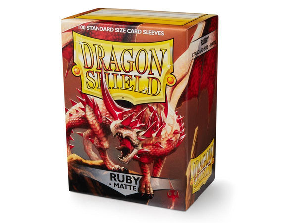 Dragon Shield: Sleeves – Matte – Ruby