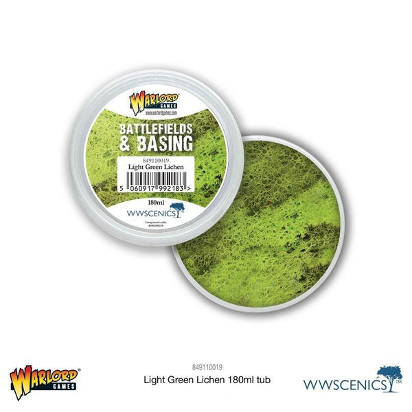 Battlefields & Basing - Light Green Lichen (180ml) - Gap Games