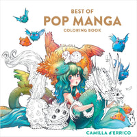 Best of Pop Manga Coloring Book (Paperback) - Gap Games
