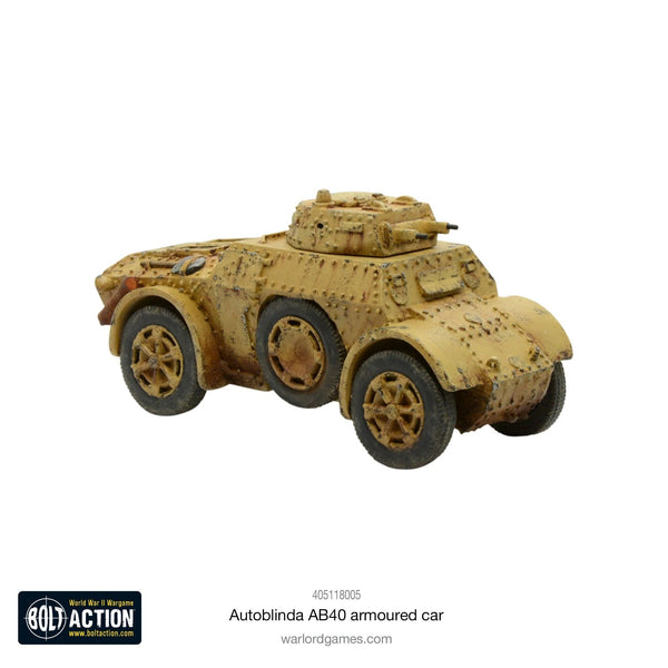 Bolt Action: Autoblinda AB40 Armoured Car - Gap Games