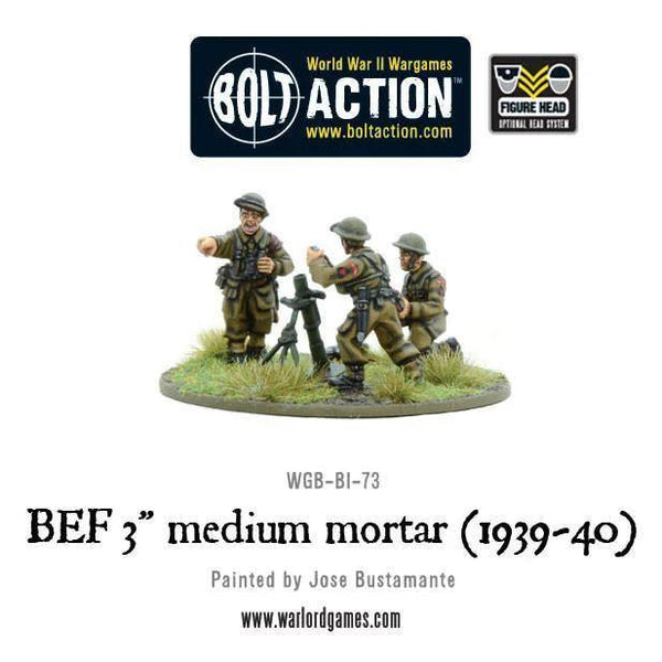 Bolt Action: BEF 3" Medium Mortar (1939-40) - Gap Games