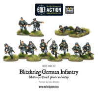 Bolt Action - Blitzkrieg German Infantry plastic boxed set - Gap Games