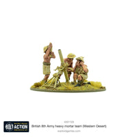 Bolt Action: British 8th Army Heavy Mortar Team (Western Desert) - Gap Games