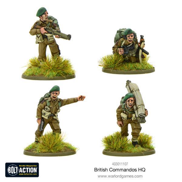 Bolt Action: British Commandos HQ - Gap Games