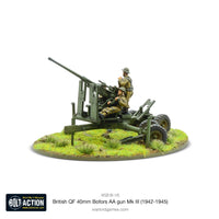 Bolt Action: British QF 40mm Bofors AA Gun Mk III (1942-1945) - Gap Games