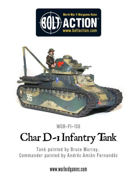 Bolt Action: Char D-1 Infantry Tank - Gap Games