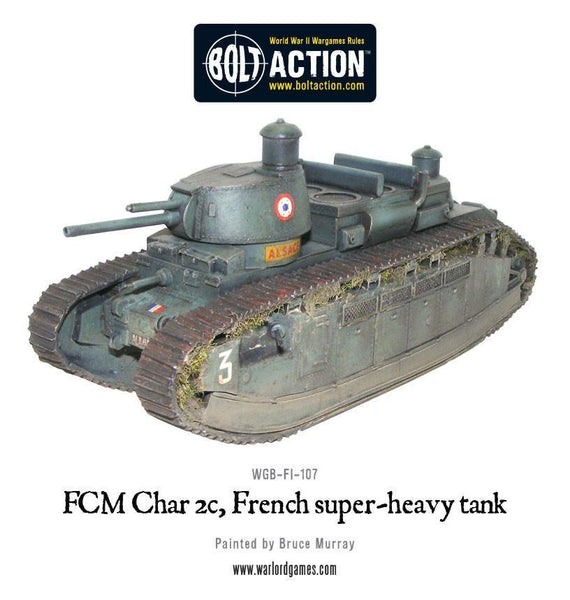 Bolt Action: FCM Char 2c Super-Heavy Tank - Gap Games