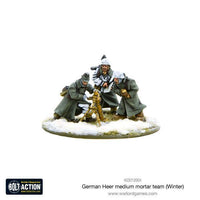 Bolt Action: German Heer Medium Mortar Team (Winter) - Gap Games