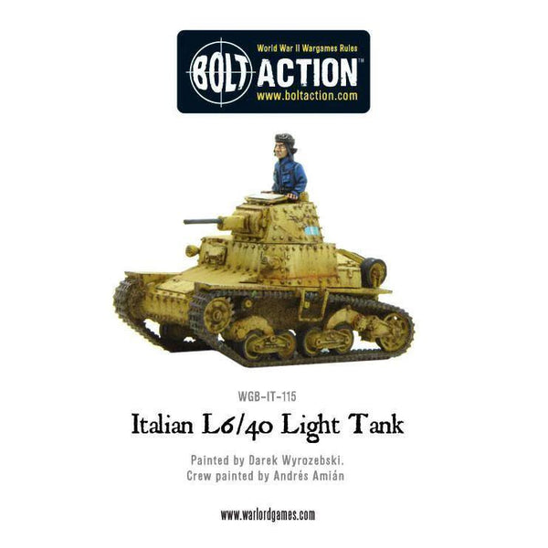 Bolt Action - Italian L6/40 Light Tank - Gap Games