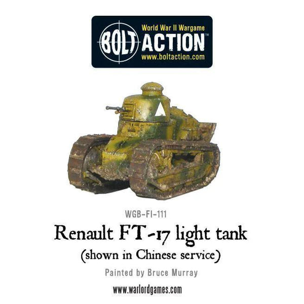 Bolt Action: Renault FT-17 Light Tank - Gap Games