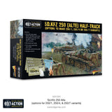 Bolt Action - Sd.Kfz 250 Alte Half-Track (Options For 250/1, 250/4 & 250/7 Variants) Plastic - Gap Games