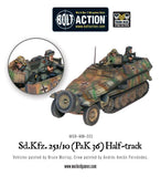 Bolt Action - Sd.Kfz 251/10 half-track (3.7cm PaK) plastic boxed set - Gap Games